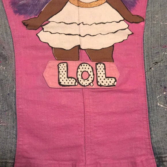 Handpainted Denim Jacket - Picture 8 of 8